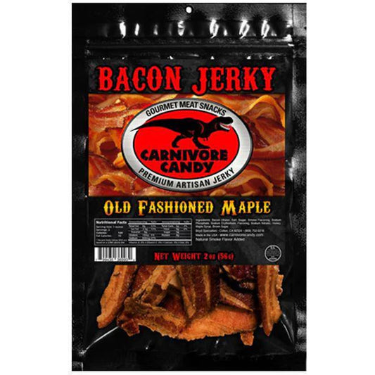 Carnivore Candy - Old Fashioned Maple Bacon Jerky