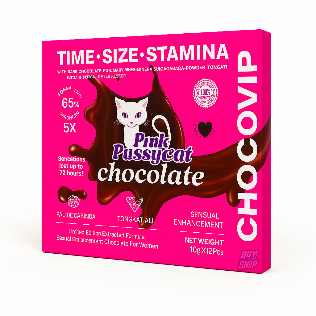 Pink Pussycat - Choco VIP Female Enhancement 12-Pack