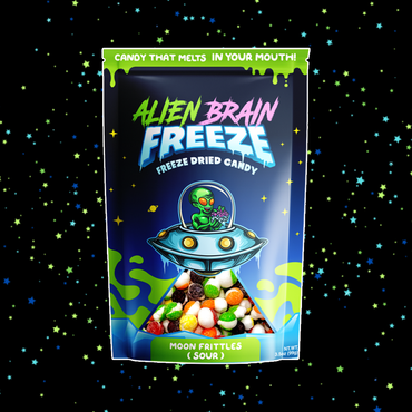 Alien Brain Freeze - Freeze Dried Moon Frittles (Sour)