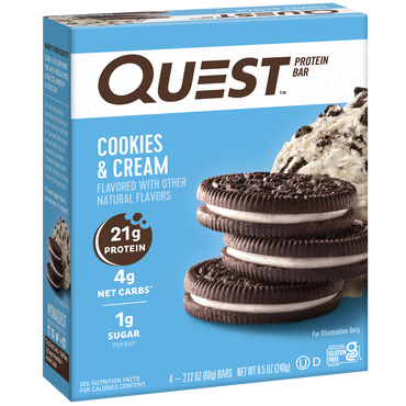 Cookies & Cream Protein Bars