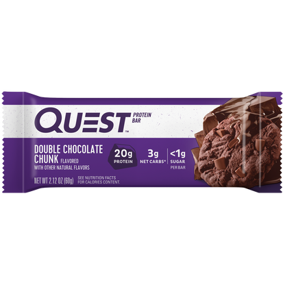 Double Chocolate Chunk Protein Bars