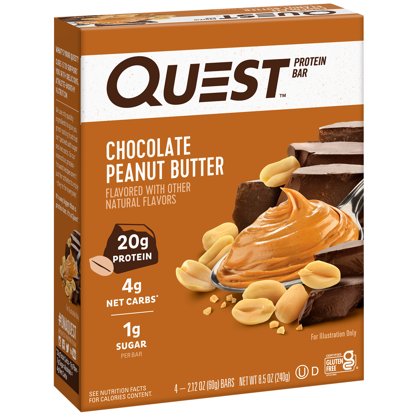 Chocolate Peanut Butter Protein Bar