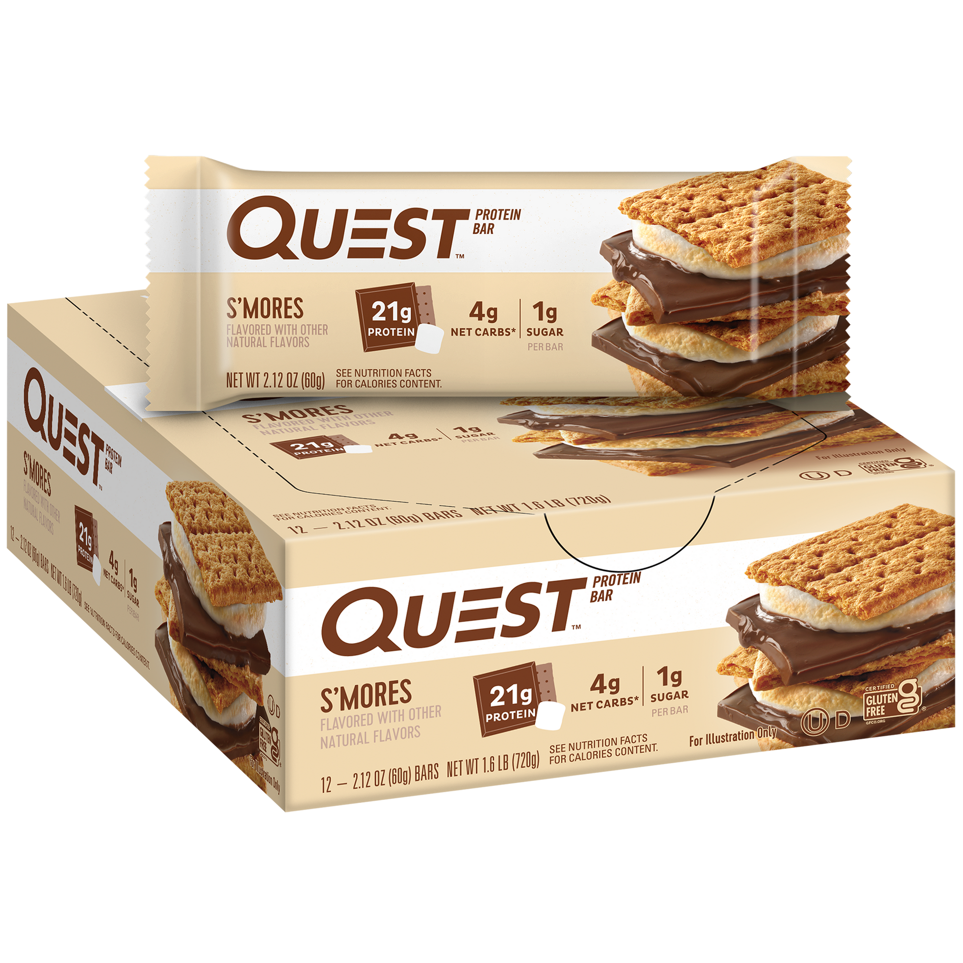 S'Mores Protein Bars