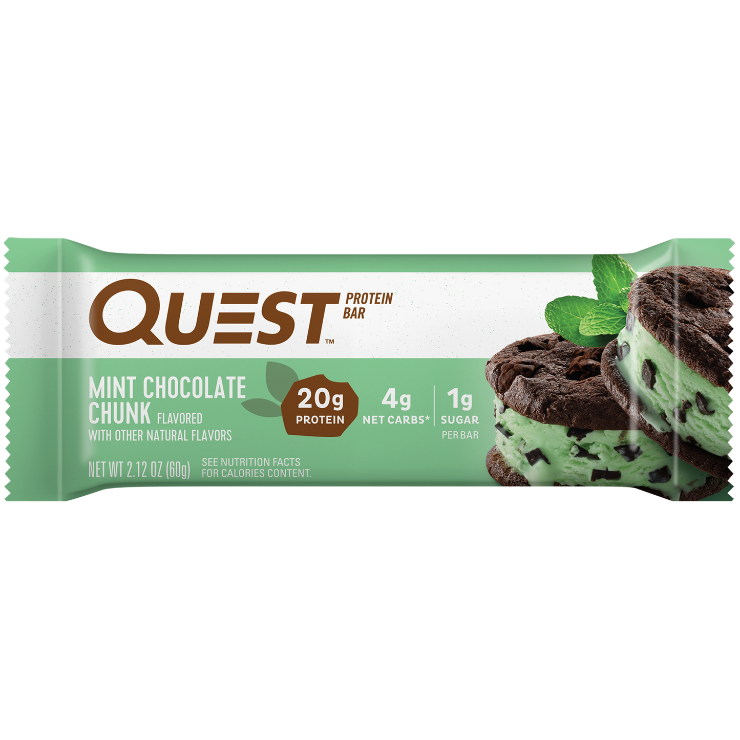Mint Chocolate Chunk Protein Bars