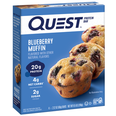 Blueberry Muffin Protein Bars