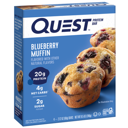 Blueberry Muffin Protein Bars