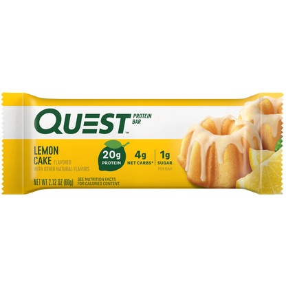 Lemon Cake Protein Bars
