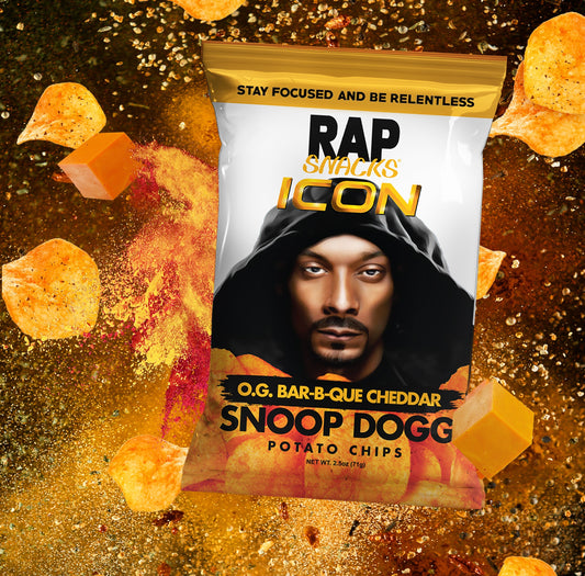 Rap Snacks - Snoop Dogg OG Bar-B-Que Cheddar Chips 6-Pack