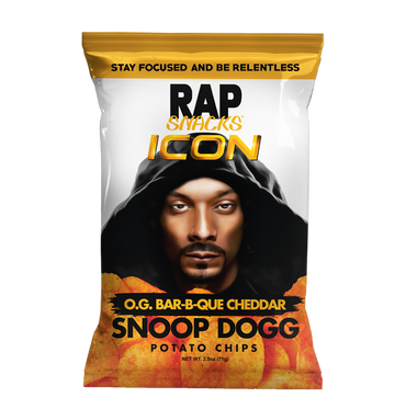 Rap Snacks - Snoop Dogg OG Bar-B-Que Cheddar Chips 6-Pack